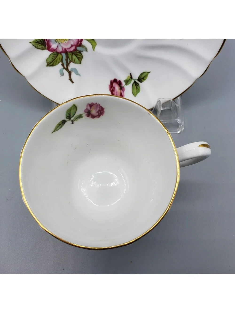 Staffordshire vintage teacup